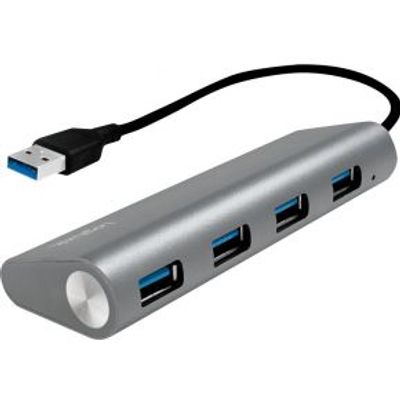 LogiLink UA0307 USB hub 4 poorten