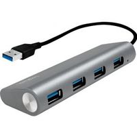 LogiLink UA0307 USB hub 4 poorten