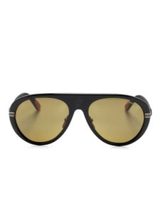 Moncler Eyewear lunettes de soleil à monture pilote - Noir