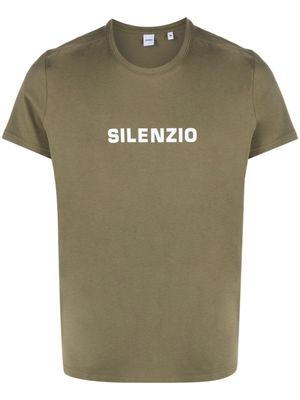 ASPESI t-shirt 'Silenzio' à manches courtes - Vert