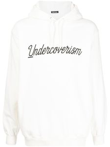 Undercoverism hoodie à logo imprimé - Blanc