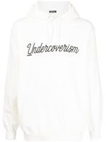 Undercoverism hoodie à logo imprimé - Blanc