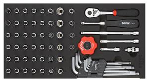 Sonic Doppenset 1/4", SFS 1/3 61-delig 106303