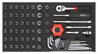 Sonic Doppenset 1/4", SFS 1/3 61-delig 106303
