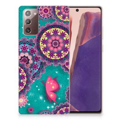 Samsung Note 20 | Hoesje maken | Cirkels en Vlinders