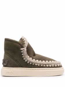 Mou bottines Eskimo - Vert