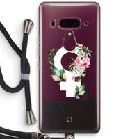Venus: HTC U12+ Transparant Hoesje met koord