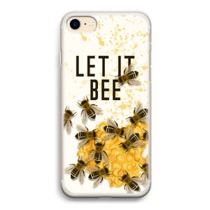 Let it bee: iPhone 7 Transparant Hoesje
