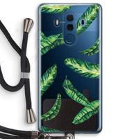 Lange bladeren: Huawei Mate 10 Pro Transparant Hoesje met koord