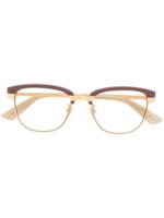 Gucci Eyewear lunettes de soleil d'inspiration wayfarer - Tons neutres - thumbnail