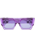 Off-White Eyewear lunettes de soleil Catalina à monture oversize - Violet