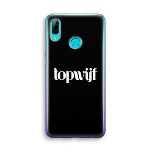Topwijf Zwart: Huawei P Smart (2019) Transparant Hoesje