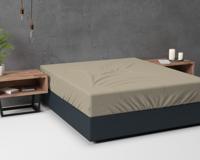 Sleeptime Flanel Basic Hoeslaken Taupe 90 x 200 Sleeptime Flanel Basic Hoeslaken Taupe 90 x 200