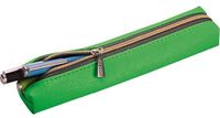 Cedon etui 18,5 x 3,5 cm kunstleer groen/zwart - thumbnail