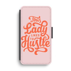 Hustle Lady: iPhone XS Max Flip Hoesje