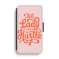 Hustle Lady: iPhone XS Max Flip Hoesje