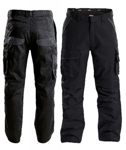 dassy broek connor zwart-grijs 67