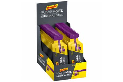 PowerBar Powergel Original Energie gel Kruisbes Cafeïne x24 PowerBar Powergel Original Energie gel Kruisbes Cafeïne x24