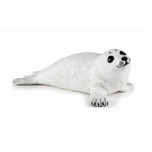 Liggende zeehond baby plastic 8 cm