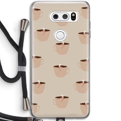 Morning coffee: LG V30 Transparant Hoesje met koord