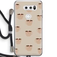 Morning coffee: LG V30 Transparant Hoesje met koord