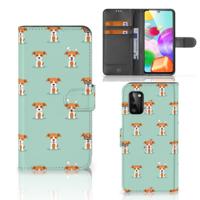 Samsung Galaxy A41 | Telefoonhoesje | Met pasjeshouder | Pups
