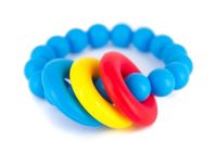 Lollipops & More bijtarmband Donut Teether 6,5 cm silicone - thumbnail