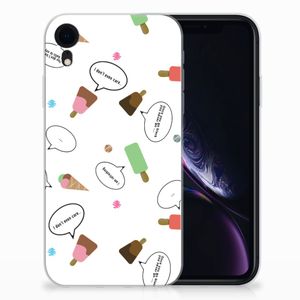 Apple iPhone Xr Siliconen Case IJsjes