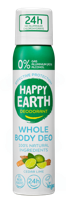 Happy Earth Whole Body Deo Spray Cedar Lime