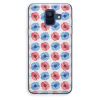 Klaproosjes: Samsung Galaxy A6 (2018) Transparant Hoesje