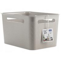 Rotho BRISEN Opbergmand 36x26,2x21,1 cm 16L Cappuccino