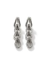 John Hardy boucles d'oreilles pendantes Asli - Argent - thumbnail