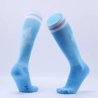 Kinderen voetbal sokken jongens Soccer sok Kid boven knie Plain sokken lange voetbal kousen mannen over knie hoge sok grootte: Kids grootte (hemelsbl