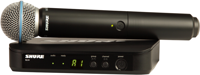 Shure BLX24 - Beta 58A (K14, 614-638 MHz)