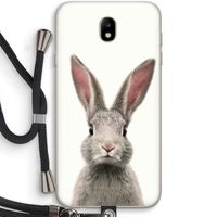 Daisy: Samsung Galaxy J7 (2017) Transparant Hoesje met koord