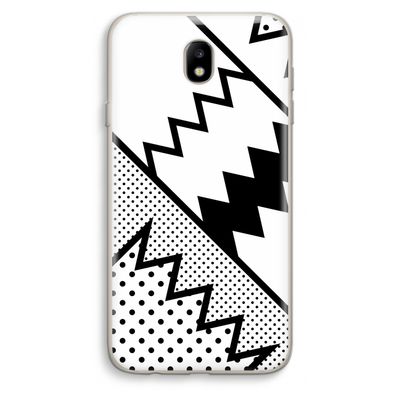 Pop Art #5: Samsung Galaxy J7 (2017) Transparant Hoesje