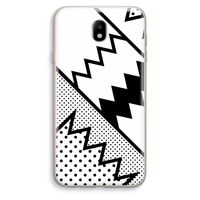 Pop Art #5: Samsung Galaxy J7 (2017) Transparant Hoesje