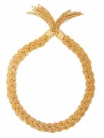 Aurelie Bidermann collier Miki à design tressé - Or
