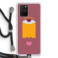 Mono V: Samsung Galaxy S10 Lite Transparant Hoesje met koord