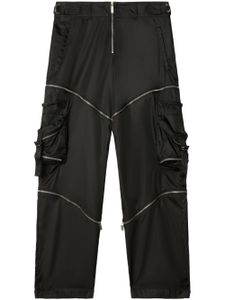 Off-White zip cargo pants - Noir