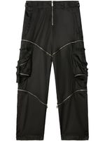 Off-White zip cargo pants - Noir - thumbnail