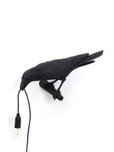 Seletti lampe Bird Looking Left - Noir