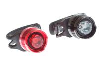 Shroom Twin Urb Fietslamp Kit - Zwart Shroom Twin Urb Fietslamp Kit - Zwart