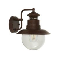 Searchlight Landelijke buitenlamp Station brons bruin 7652RU - thumbnail