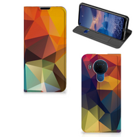 Nokia 5.4 Stand Case Polygon Color