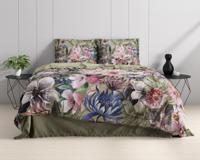 RoyalTextile - Aurelie Dekbedovertrek - 100% Katoen - Groen - 240 x 220 RoyalTextile - Aurelie Dekbedovertrek - 100% Katoen - Groen - 240 x 220