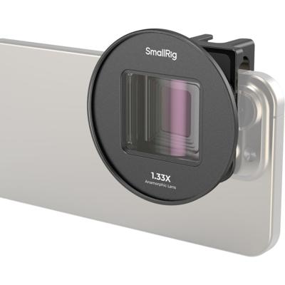 SmallRig 4590 1.33x Anamorphic Lens for Mobile Phone (T-mount)