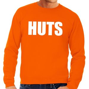 Huts sweater oranje heren 2XL  -