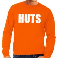 Huts sweater oranje heren 2XL  - - thumbnail