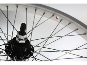 Achterwiel 20x1.75 freewheel alu